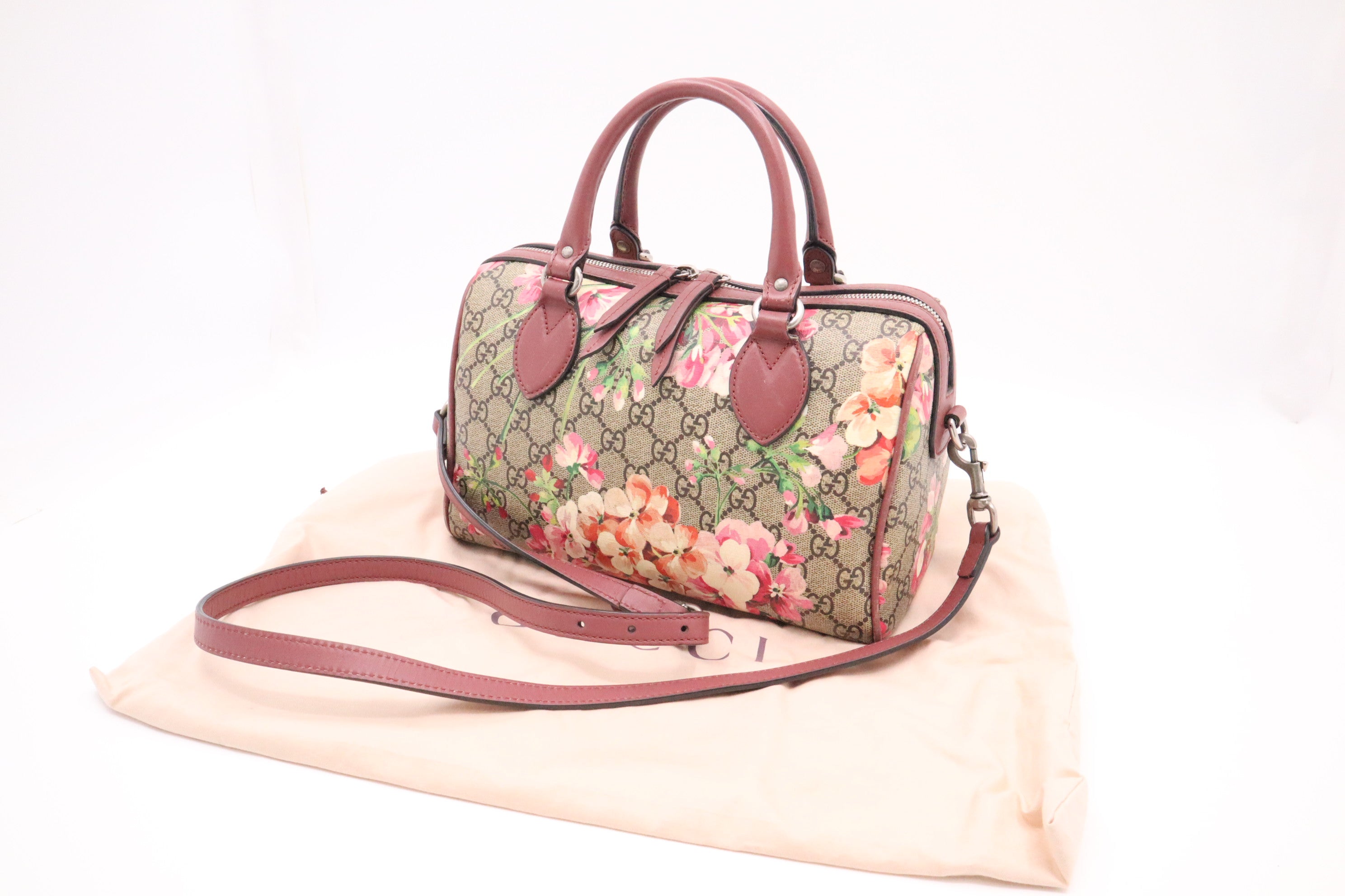 Gucci bloom boston bag best sale