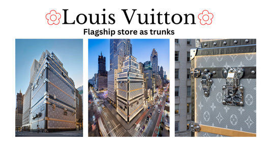 Louis Vuitton Transforms its New York Flagship Store into Luxury Trunks