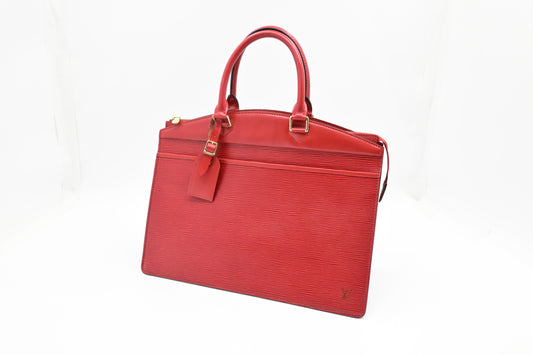 Louis Vuitton Riviera in Red Epi Leather