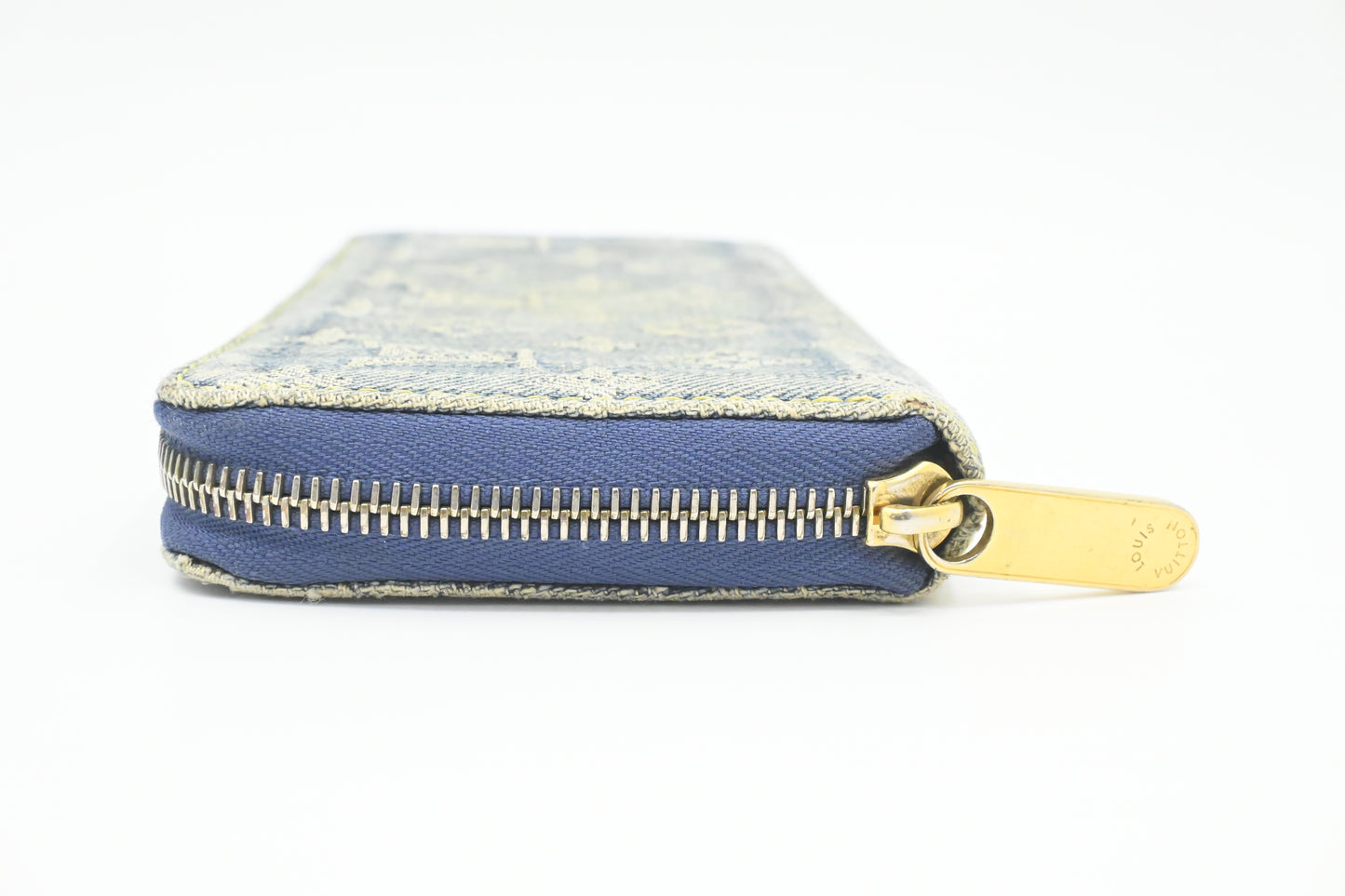 Louis Vuitton Long Zippy Wallet in Monogram Denim