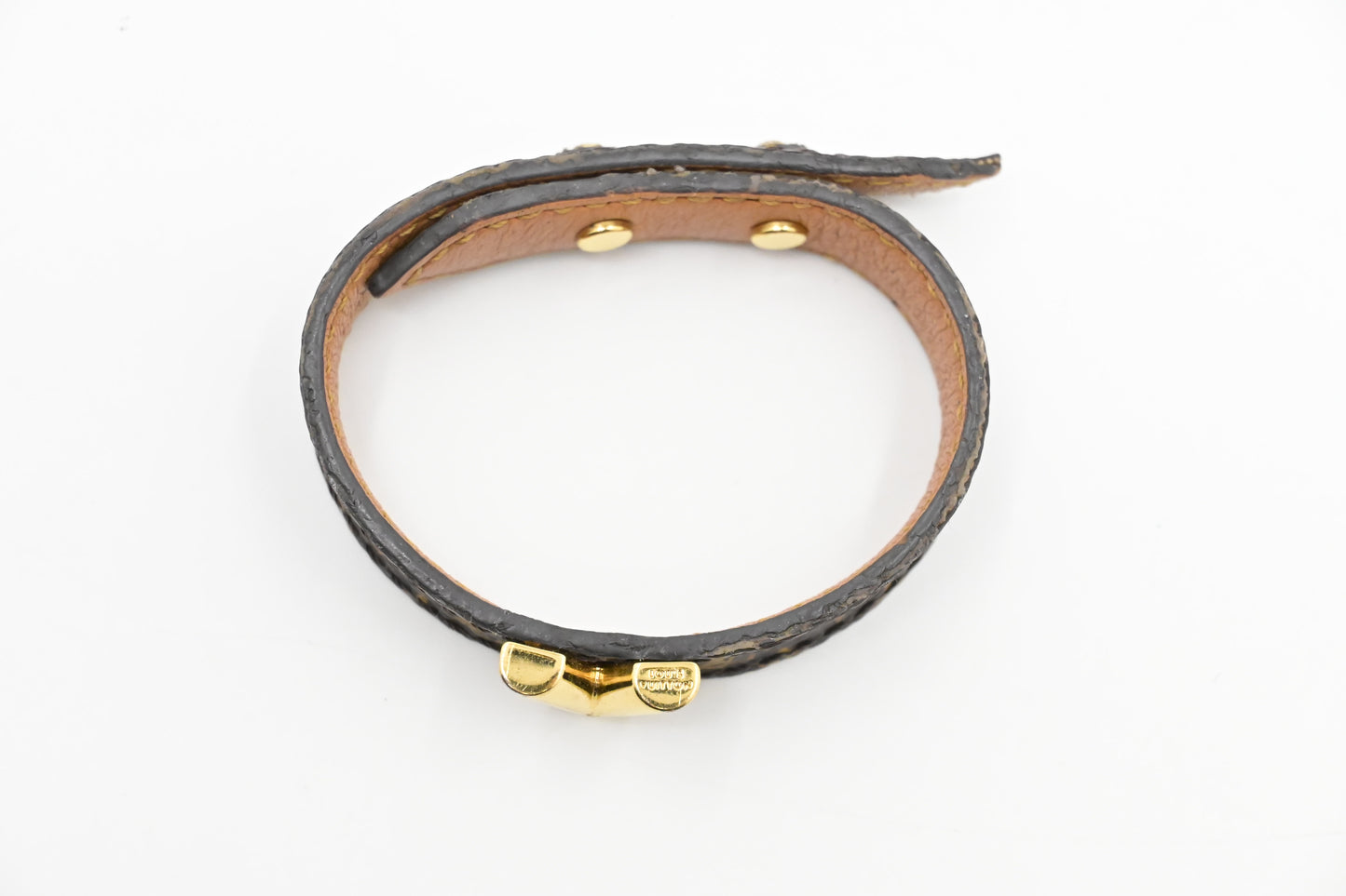 Louis Vuitton Essential V Bracelet in Mini Monogram Canvas