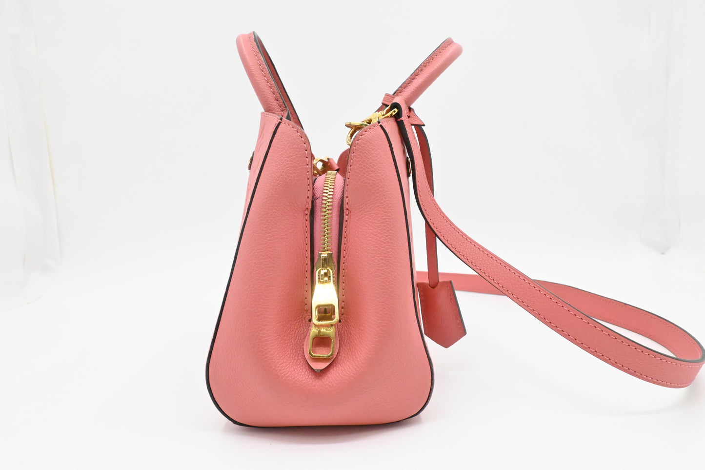 Louis Vuitton Montaigne BB in Pink Empreinte Leather