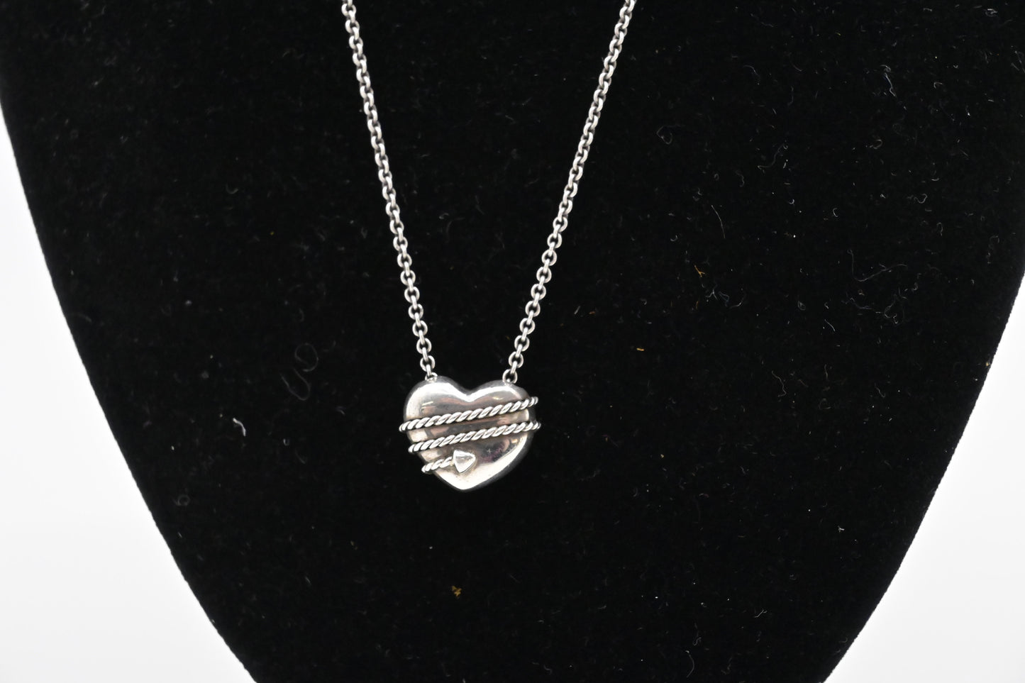 Tiffany & Co. Heart and Arrow Necklace in Sterling Silver