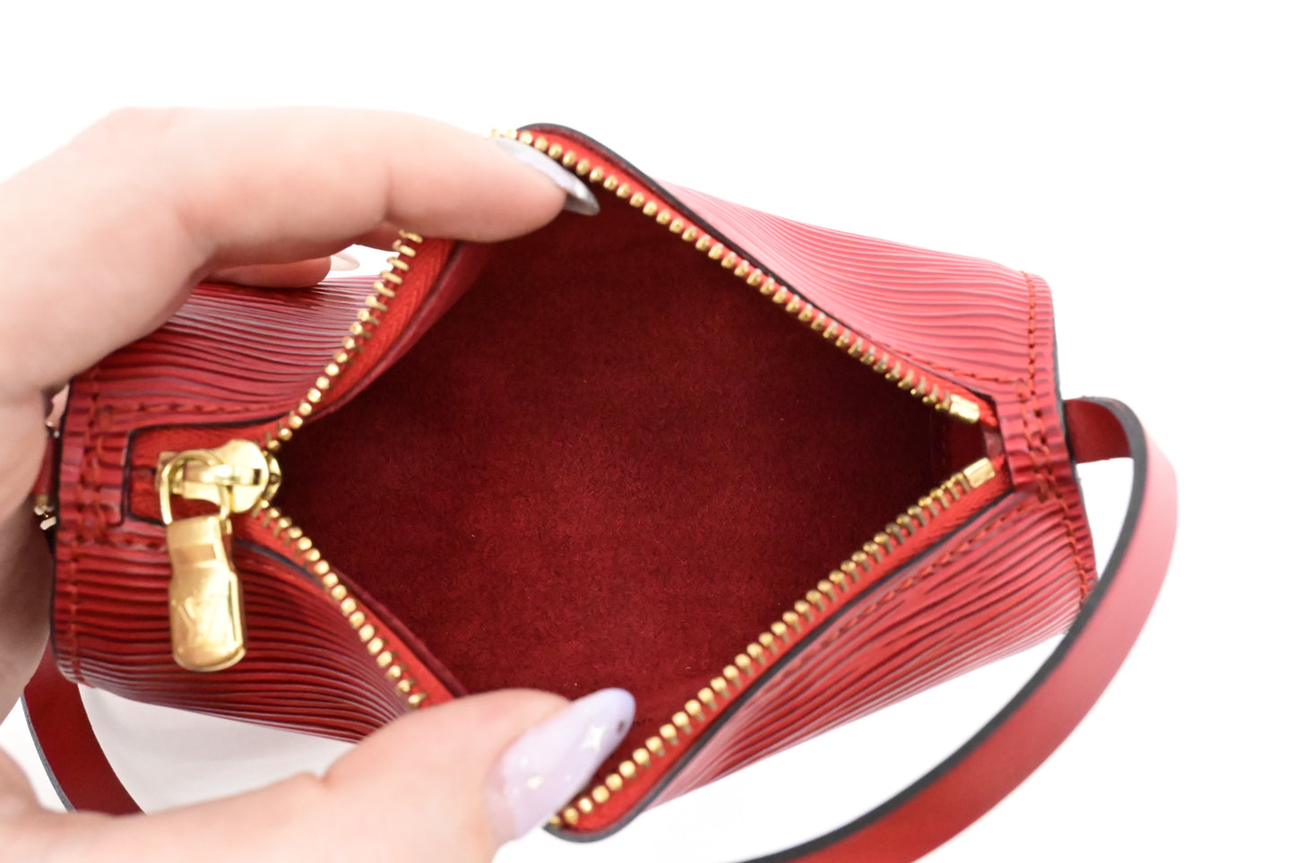 Louis Vuitton Soufflot in Red Epi Leather