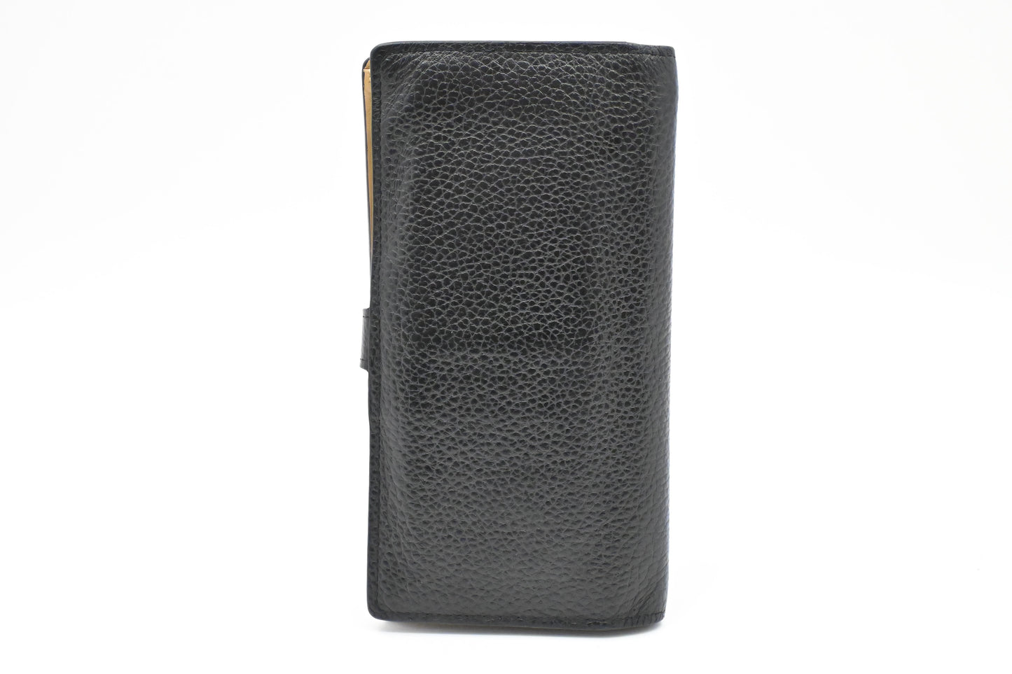 Louis Vuitton Vertical Wallet in Black Tarillon Leather