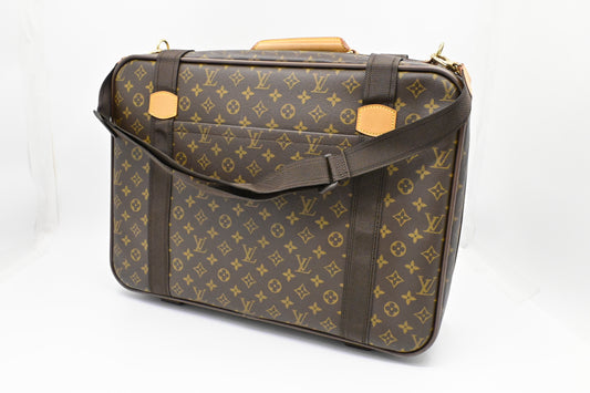 Louis Vuitton Satellite 53 Suitcase in Monogram Canvas