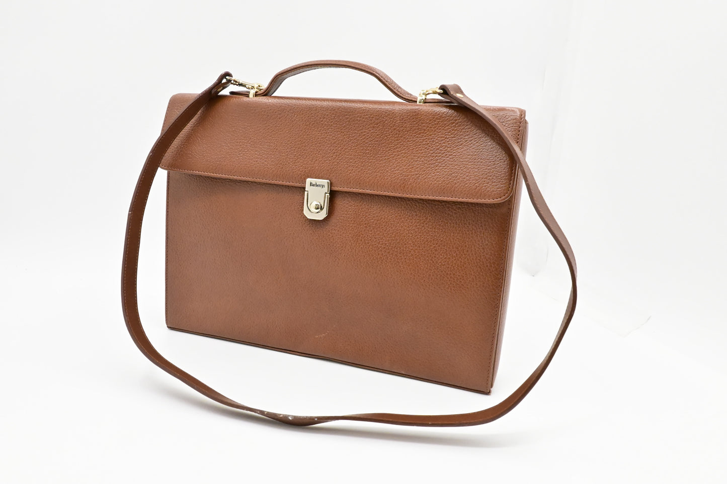 Burberry Briefcase in Brown Leather