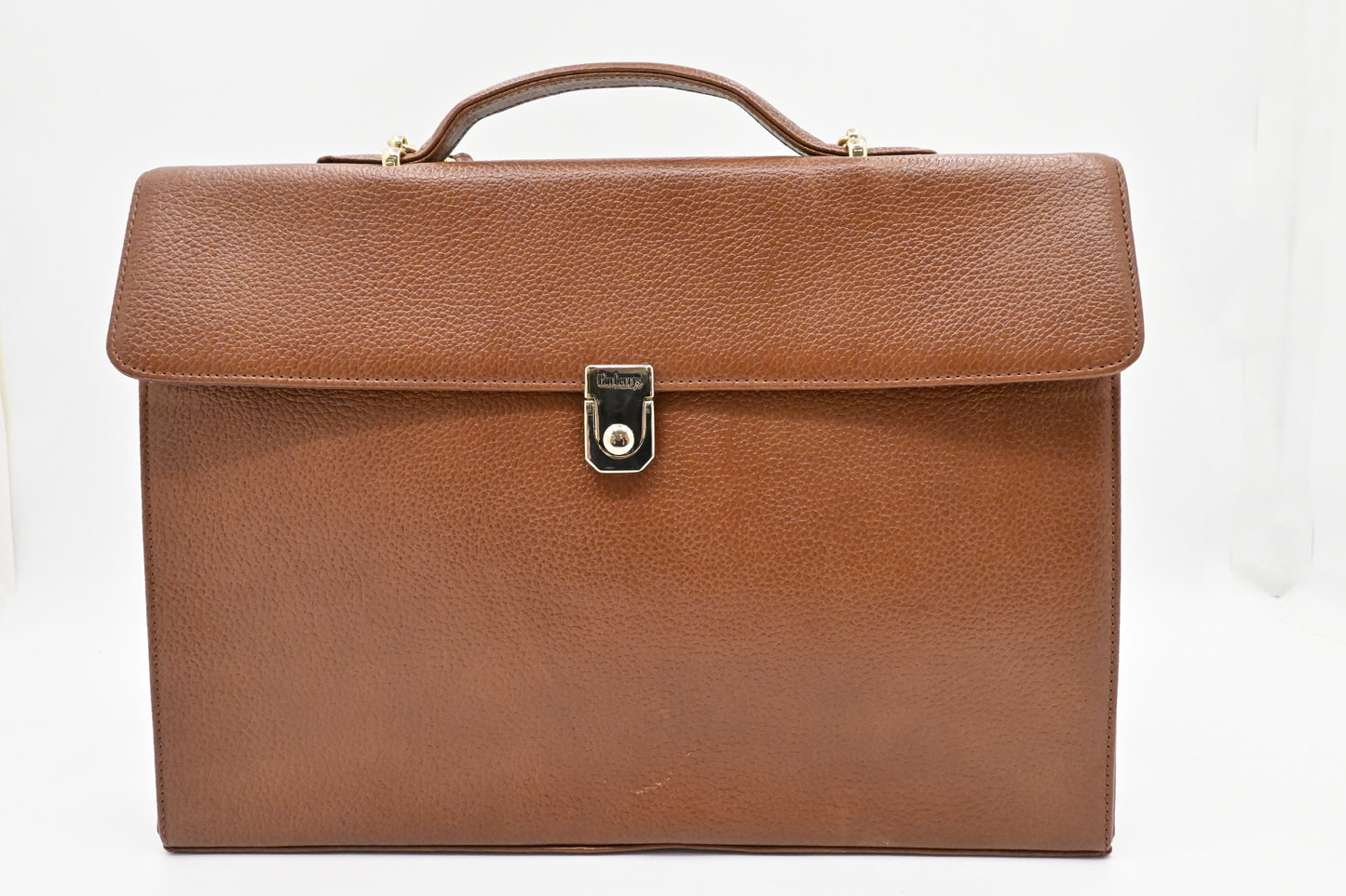 Burberry Briefcase in Brown Leather