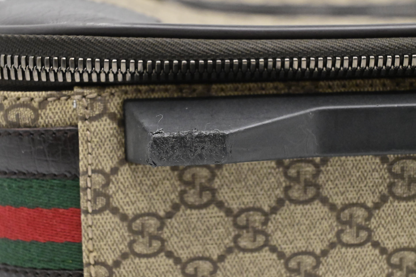 Gucci Small Suitcase in GG Supreme Canvas