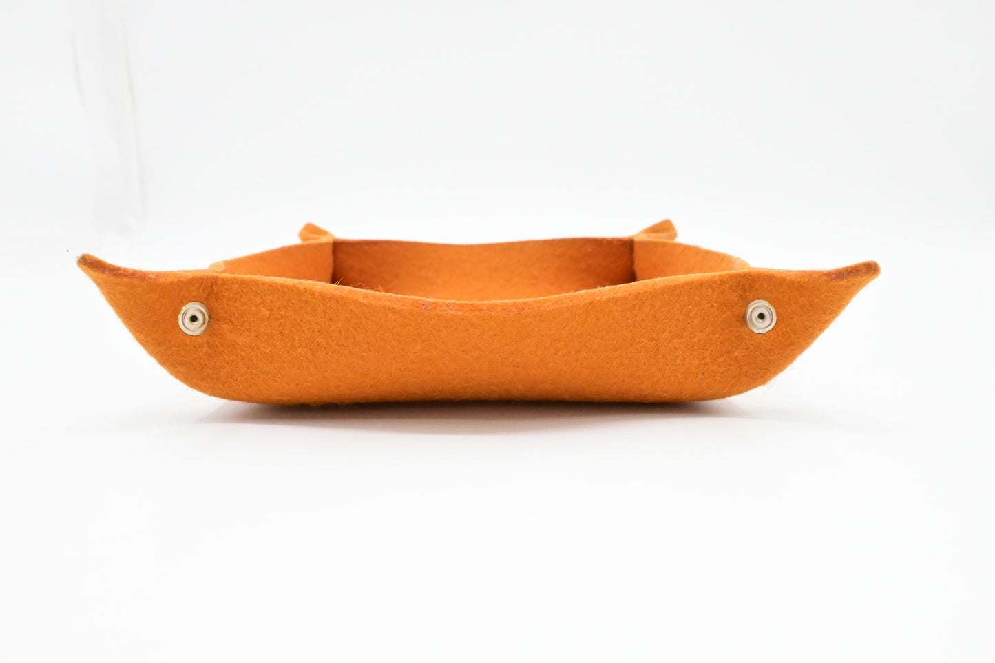 Hermes Jewelry Tray in Orange Felt