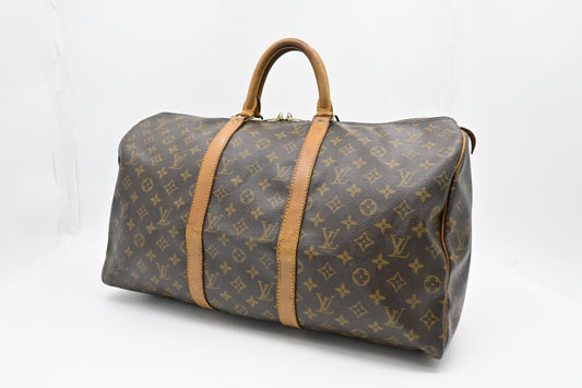 Louis Vuitton Keepall 50 in Monogram Canvas