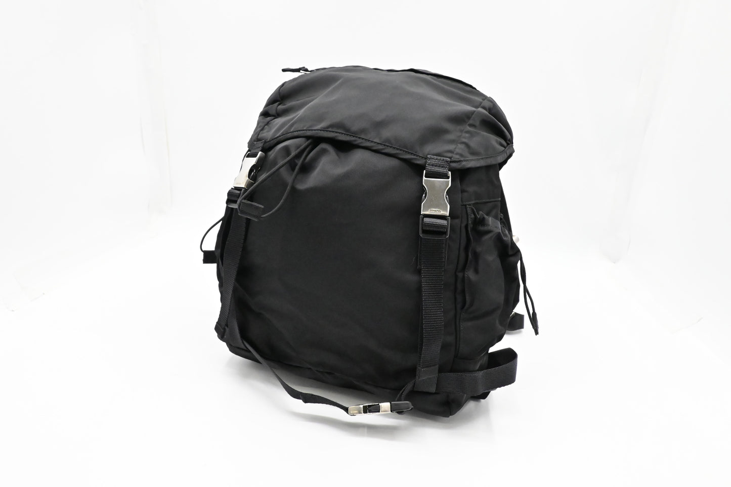 Prada Medium Backpack in Black Nylon