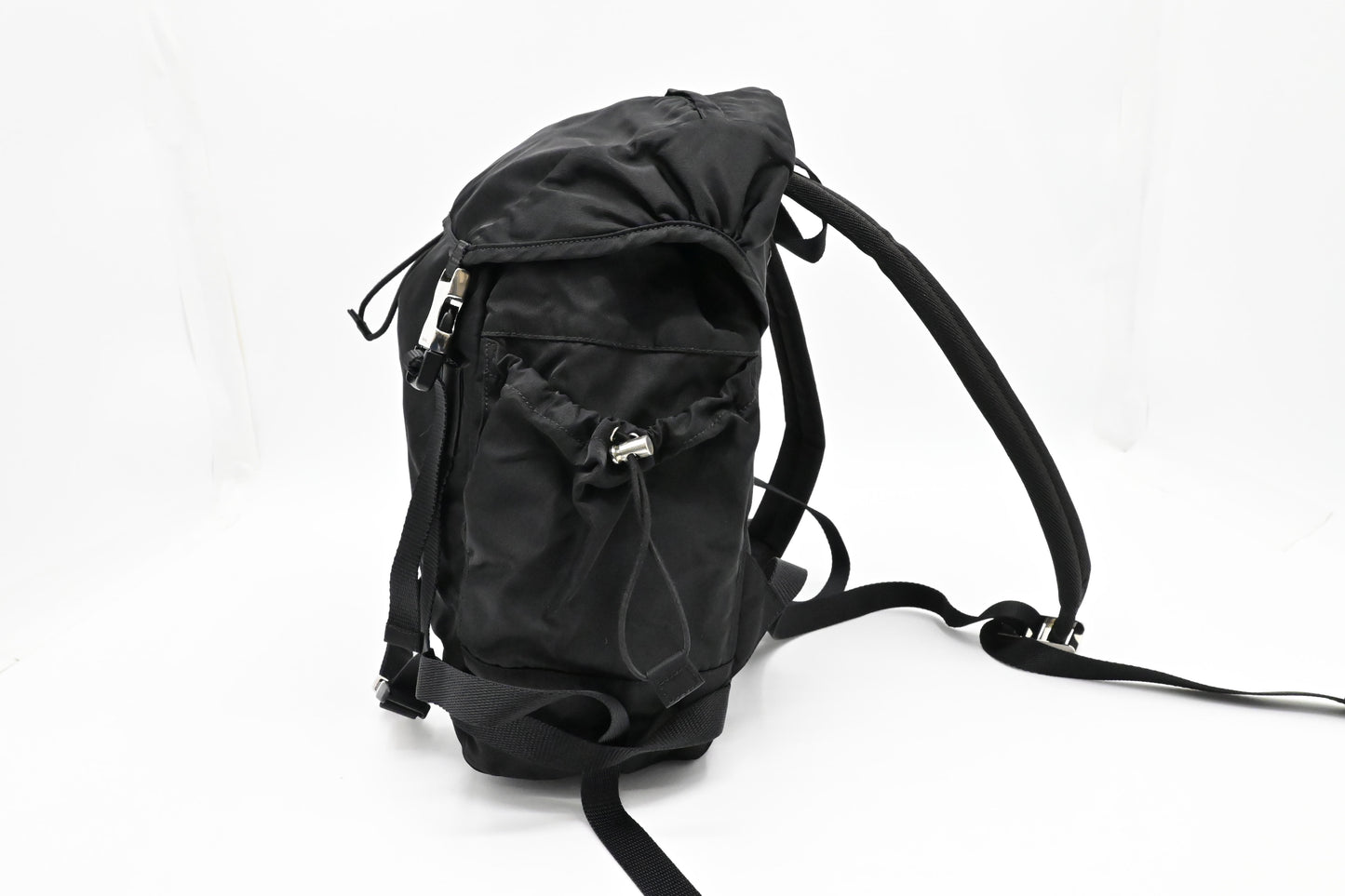 Prada Medium Backpack in Black Nylon