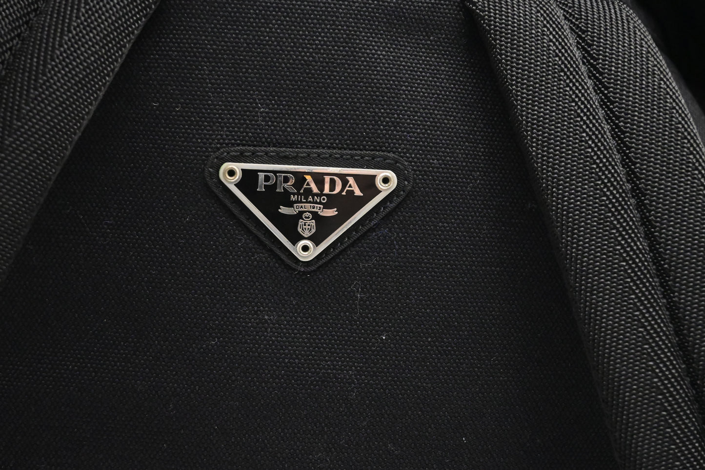 Prada Medium Backpack in Black Nylon