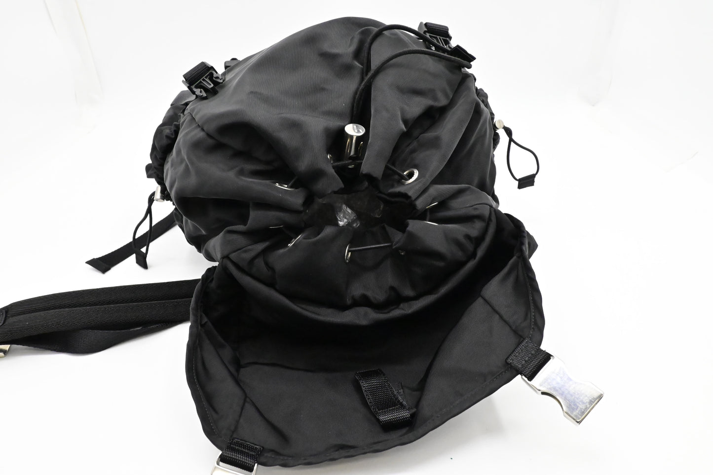 Prada Medium Backpack in Black Nylon