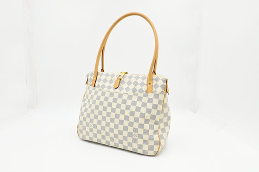 Louis Vuitton Figheri in Damier Azur Canvas