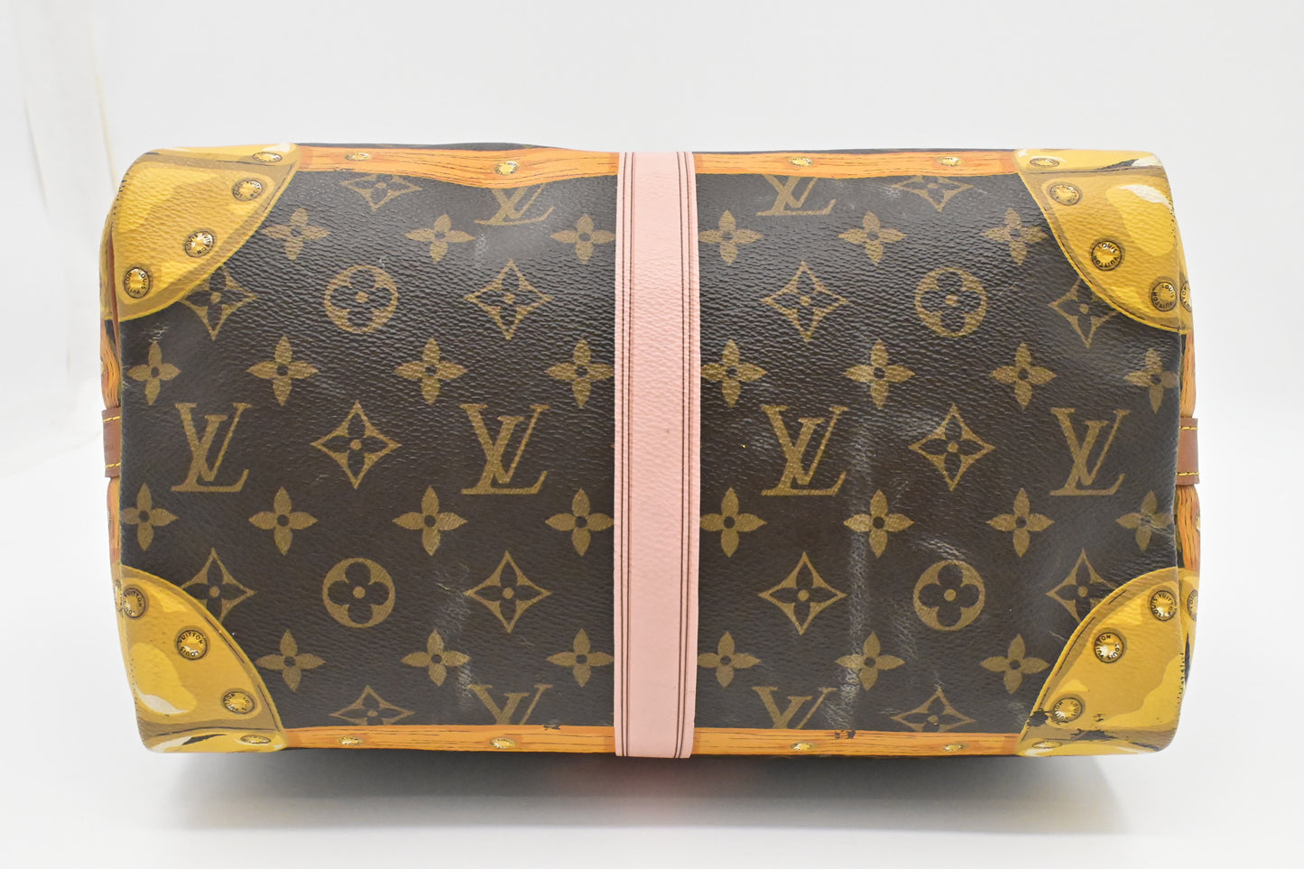 Louis Vuitton Speedy 30 Bandouliere in Summer Trunks Monogram