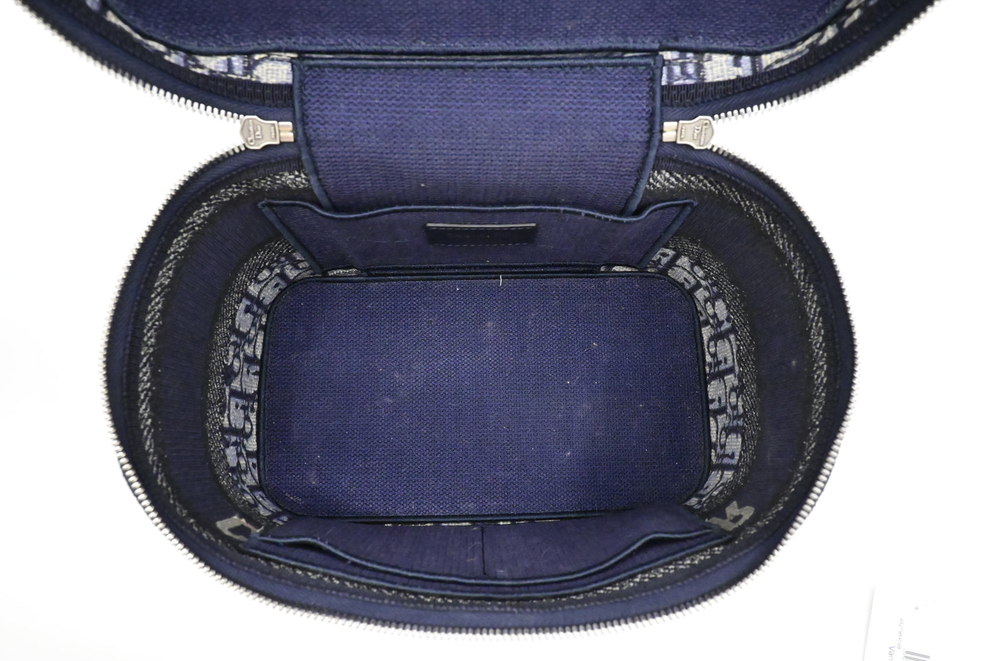 Dior DiorTravel Vanity Case in Blue Oblique Canvas