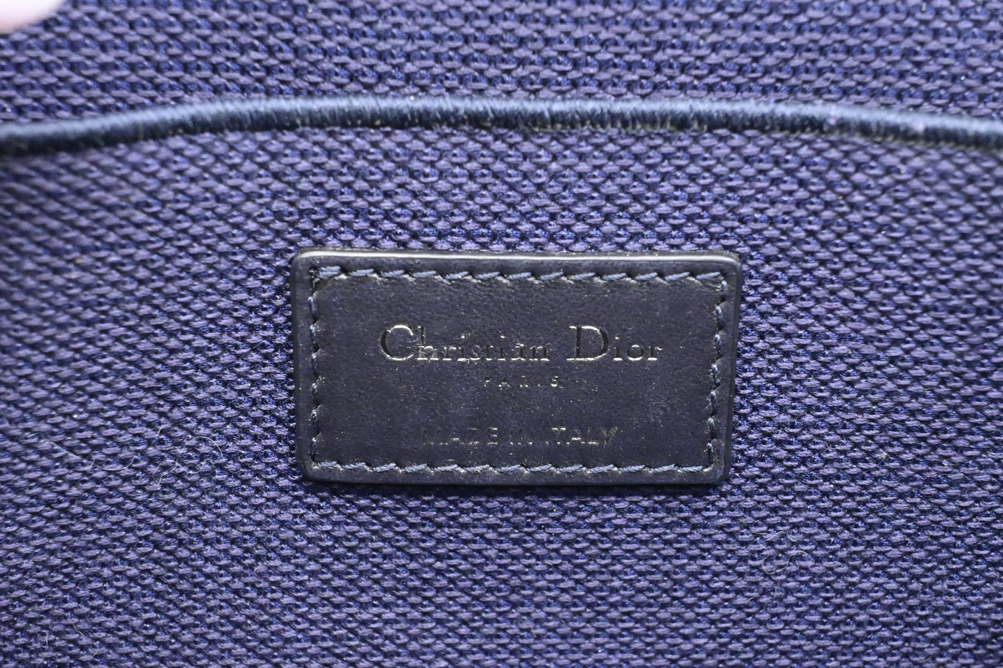 Dior DiorTravel Vanity Case in Blue Oblique Canvas