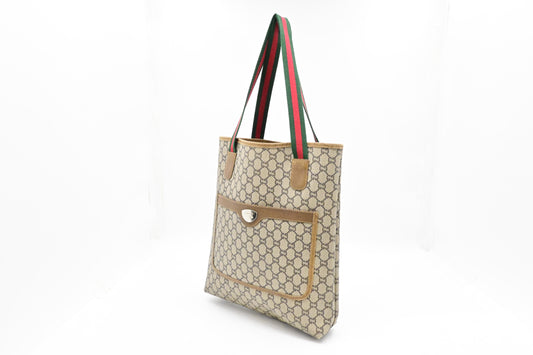 Gucci Plus Tote in GG Coated Canvas