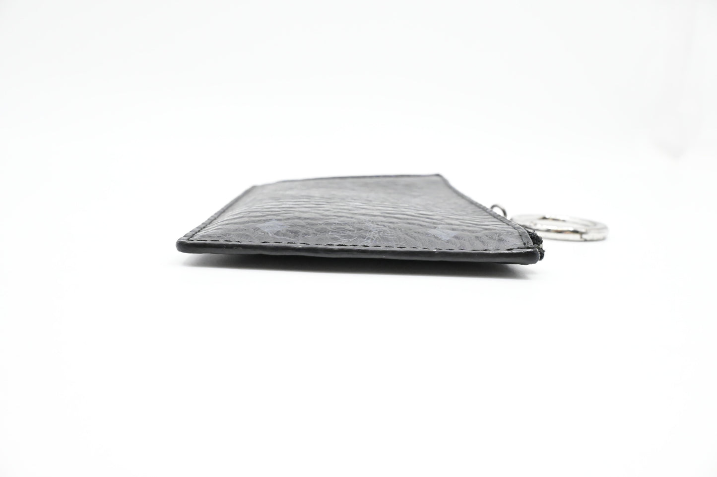 MCM Key Case in Black Visetos Canvas