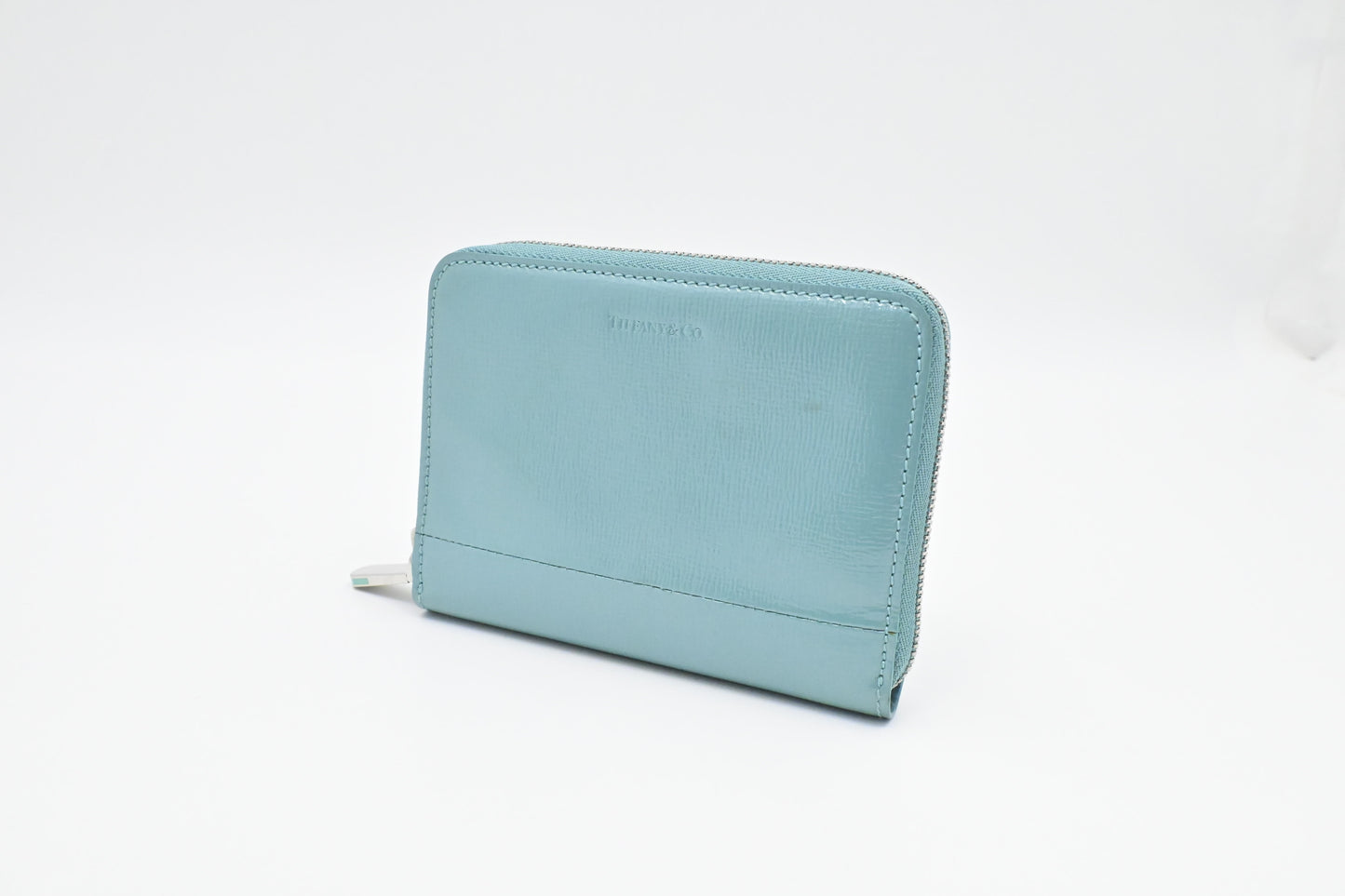 Tiffany & Co. Zippy Wallet in Tiffany Blue Leather