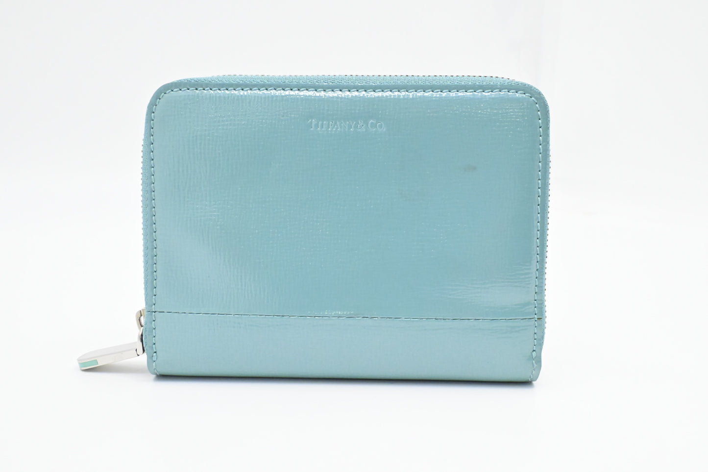 Tiffany & Co. Zippy Wallet in Tiffany Blue Leather