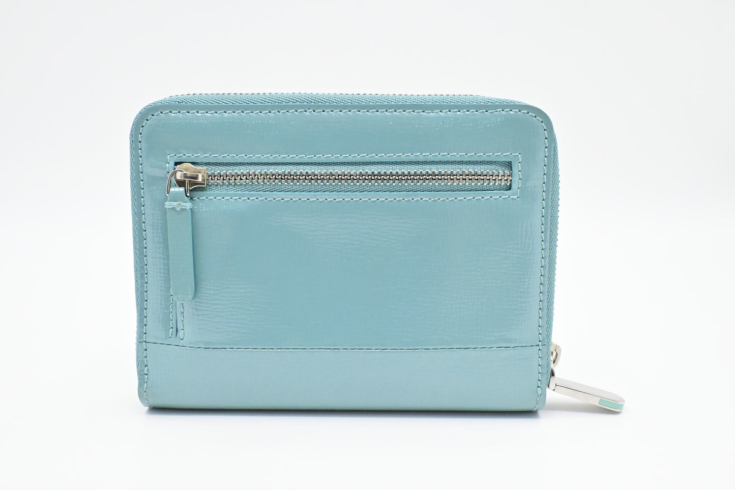 Tiffany & Co. Zippy Wallet in Tiffany Blue Leather