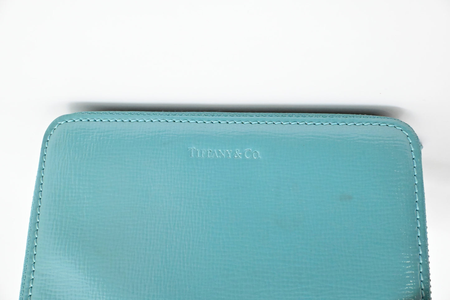 Tiffany & Co. Zippy Wallet in Tiffany Blue Leather