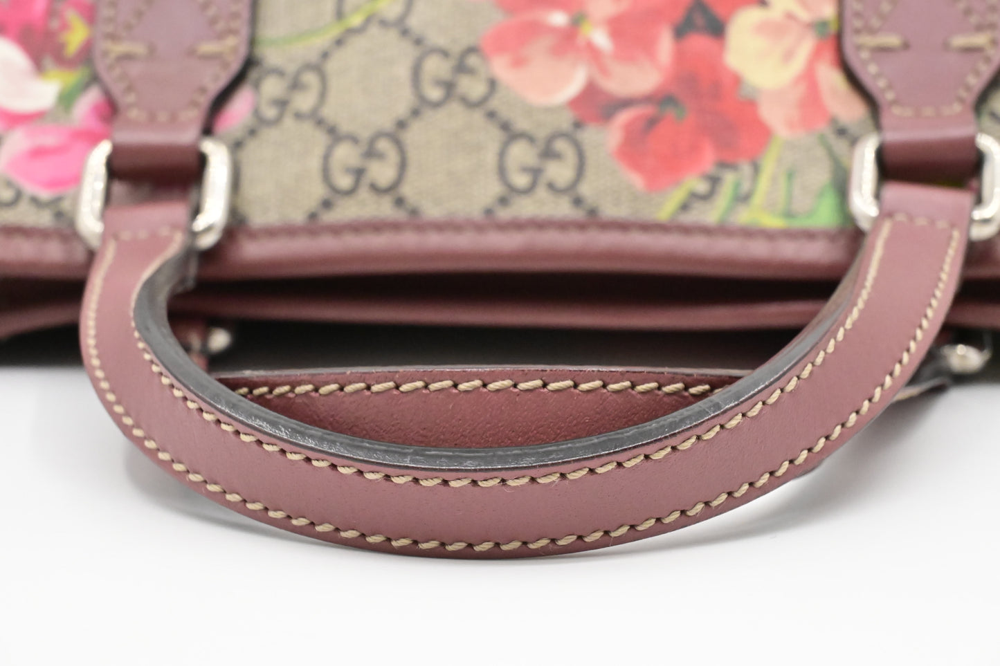 Gucci 2-Way Bag in Pink Blooms GG Canvas