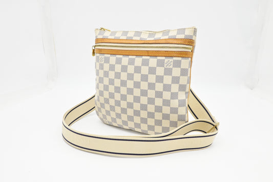 Louis Vuitton Pochette Bosphore in Damier Azur Canvas