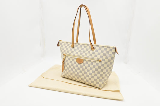 Louis Vuitton Lena MM in Damier Azur Canvas