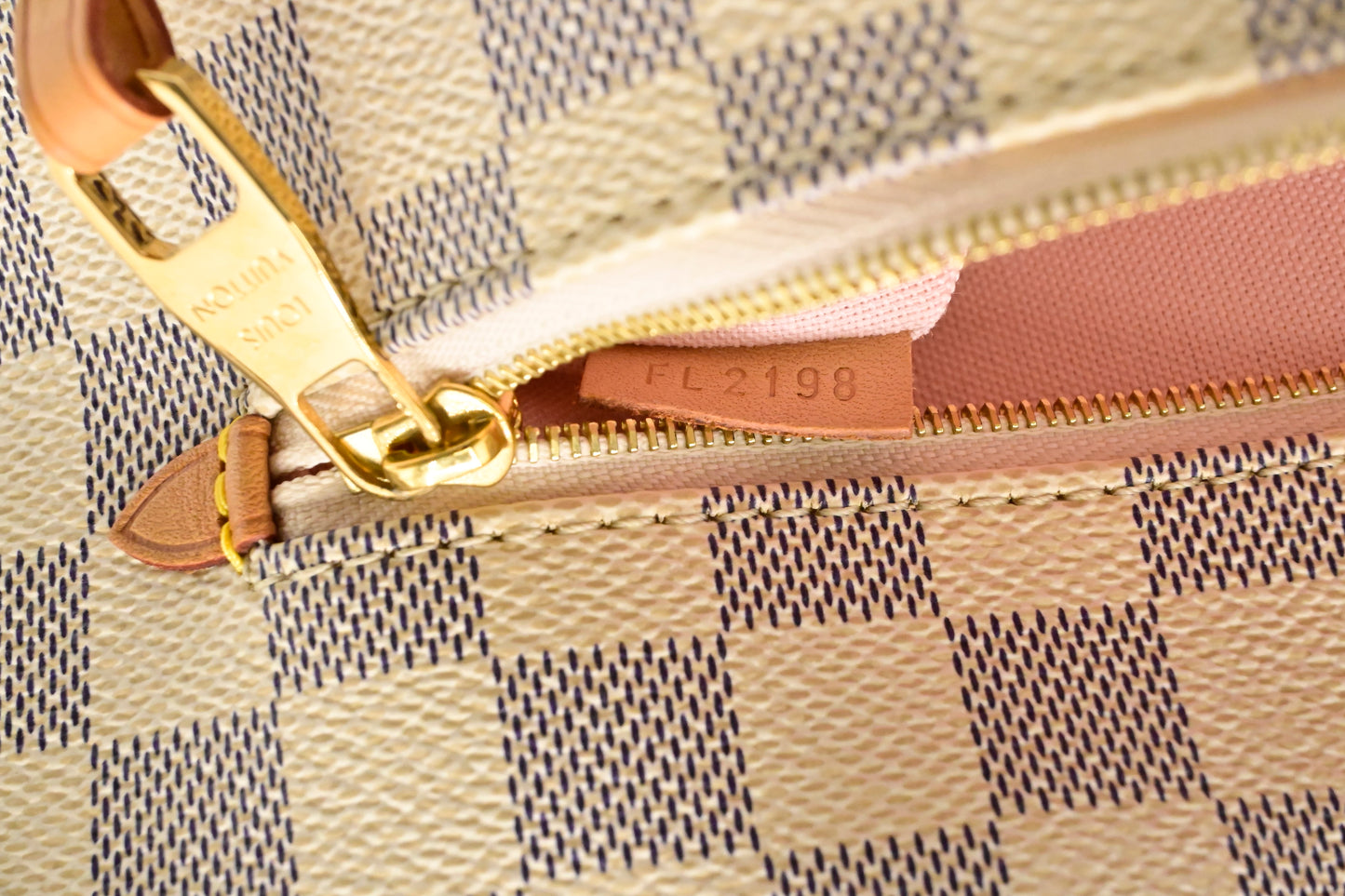 Louis Vuitton Lena MM in Damier Azur Canvas