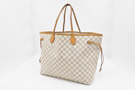 Louis Vuitton Neverfull GM in Damier Azur Canvas