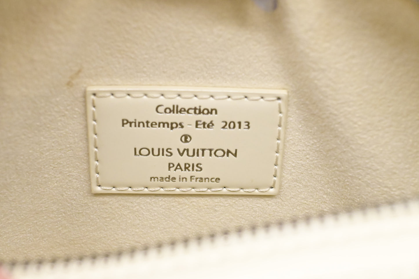 Louis Vuitton Speedy Cube in White Damier Facette Leather