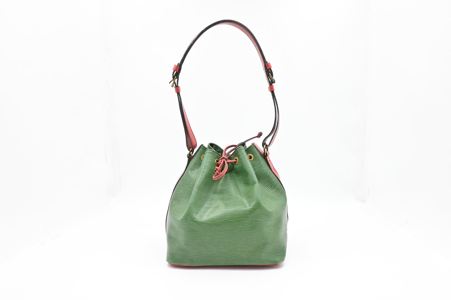 Louis Vuitton Petit Noe in Green & Red Epi Leather