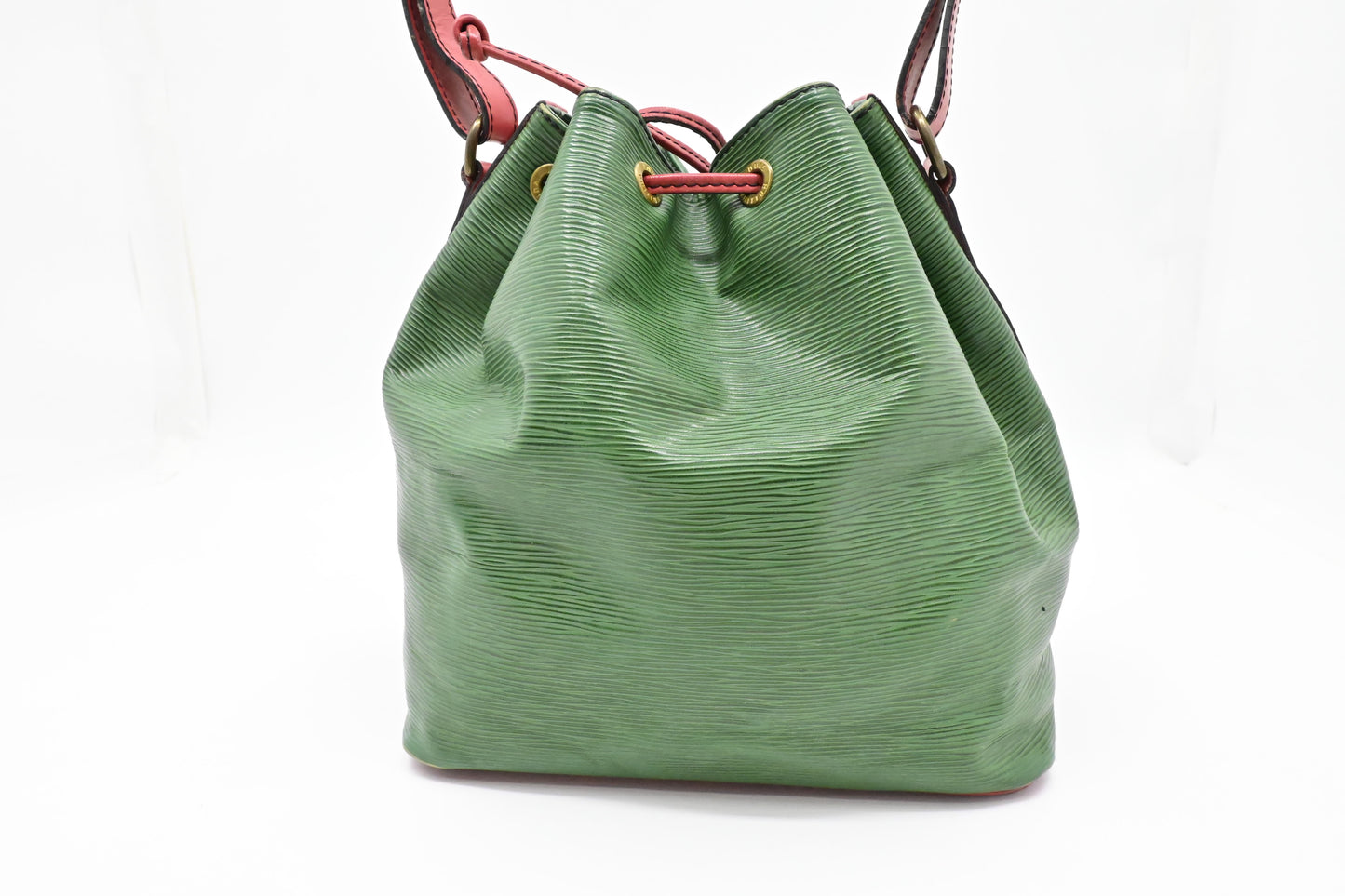 Louis Vuitton Petit Noe in Green & Red Epi Leather