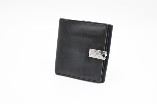 Gucci Bifold Wallet in Black Leather