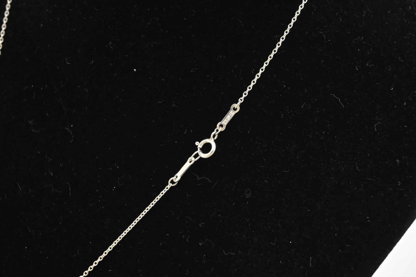 Tiffany & Co. Open Heart Necklace in Sterling Silver