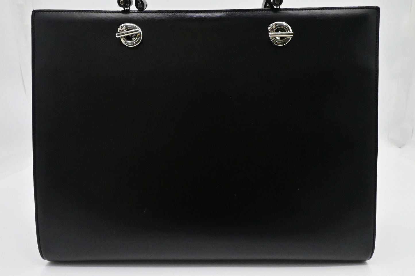 Cartier Panthere Tote Bag in Black Leather