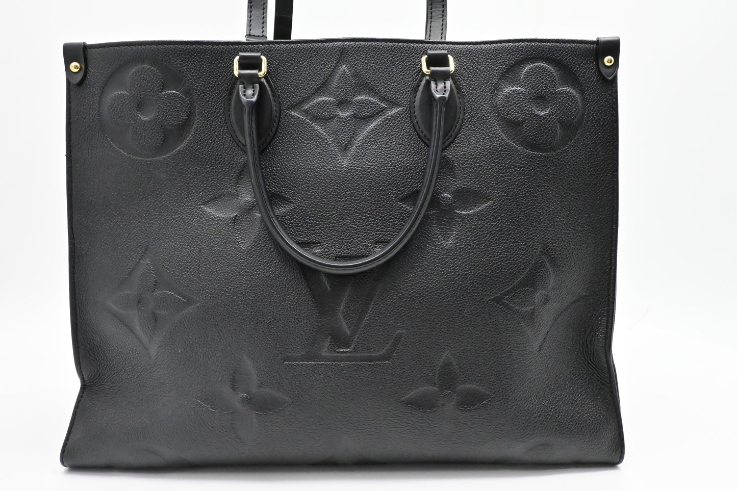 Louis Vuitton OnTheGo GM in Black Empreinte Leather