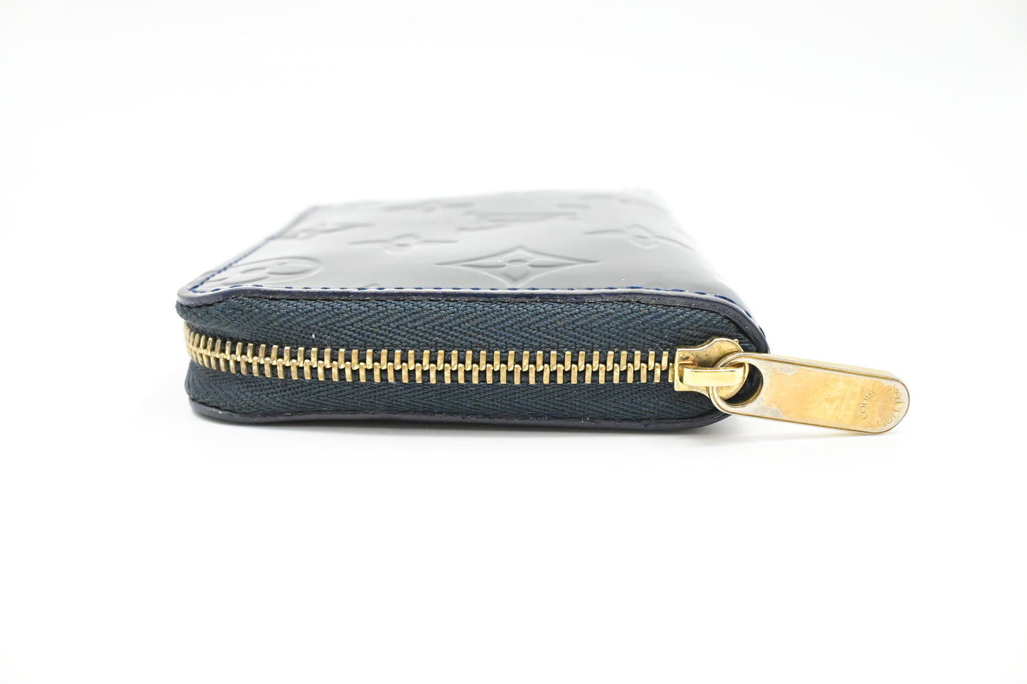 Louis Vuitton Coin Case in Dark Green Vernis Leather