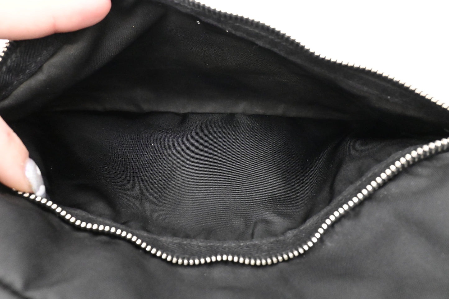 Prada Crossbody Bag in Black Nylon Canvas