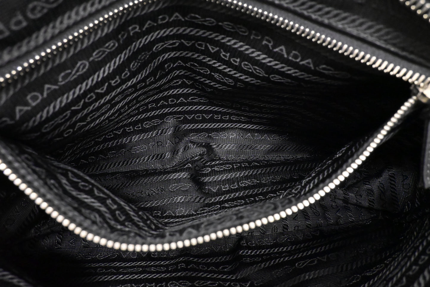 Prada Crossbody Bag in Black Nylon Canvas