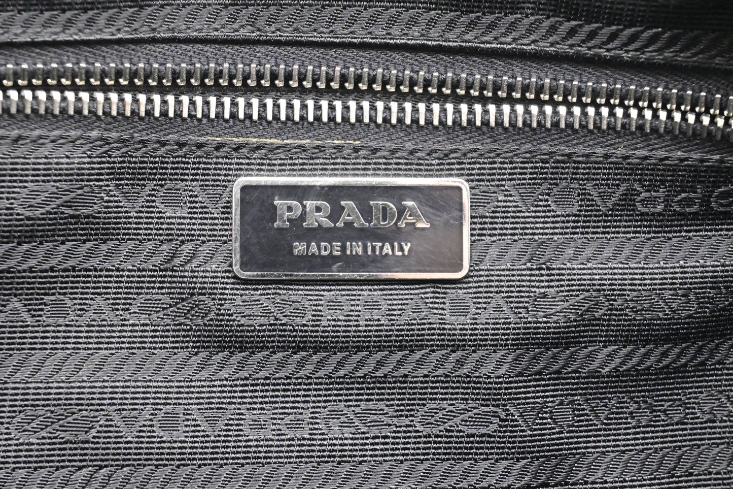 Prada Crossbody Bag in Black Nylon Canvas