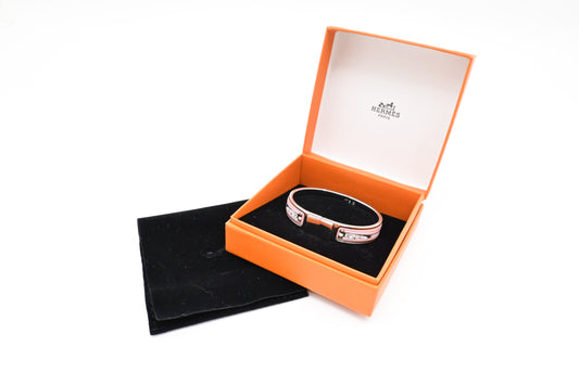 Hermes Clic Clac Bracelet in Pink