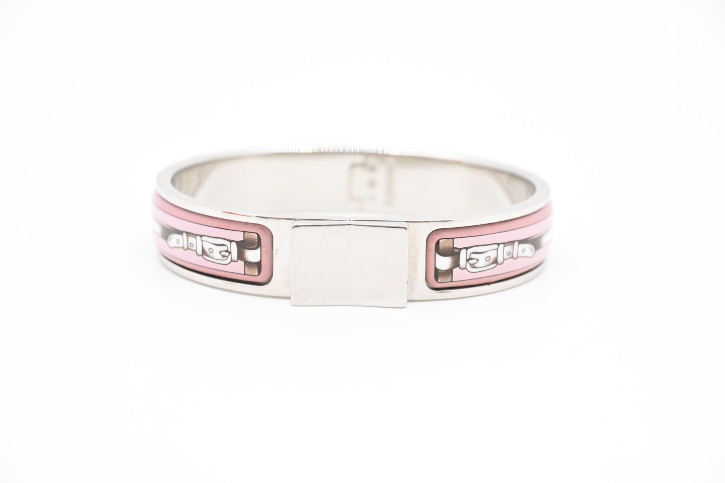 Hermes Clic Clac Bracelet in Pink