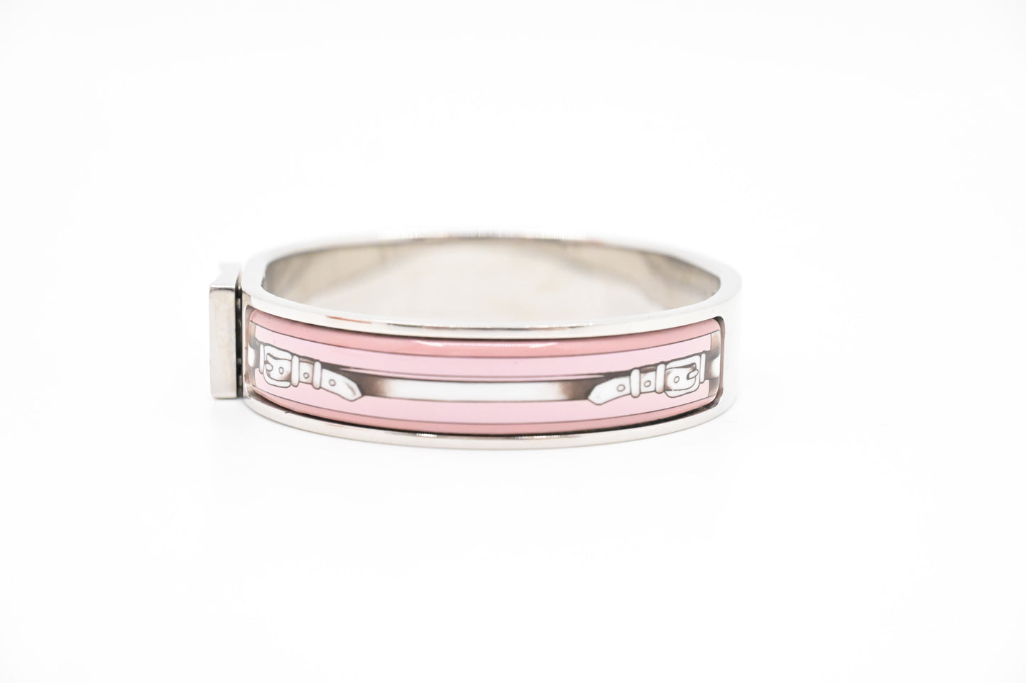 Hermes Clic Clac Bracelet in Pink