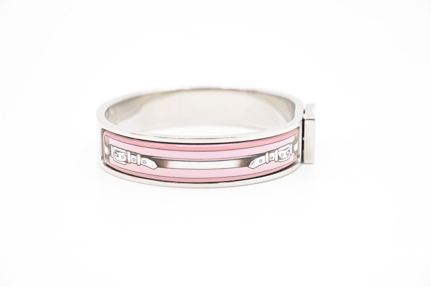 Hermes Clic Clac Bracelet in Pink