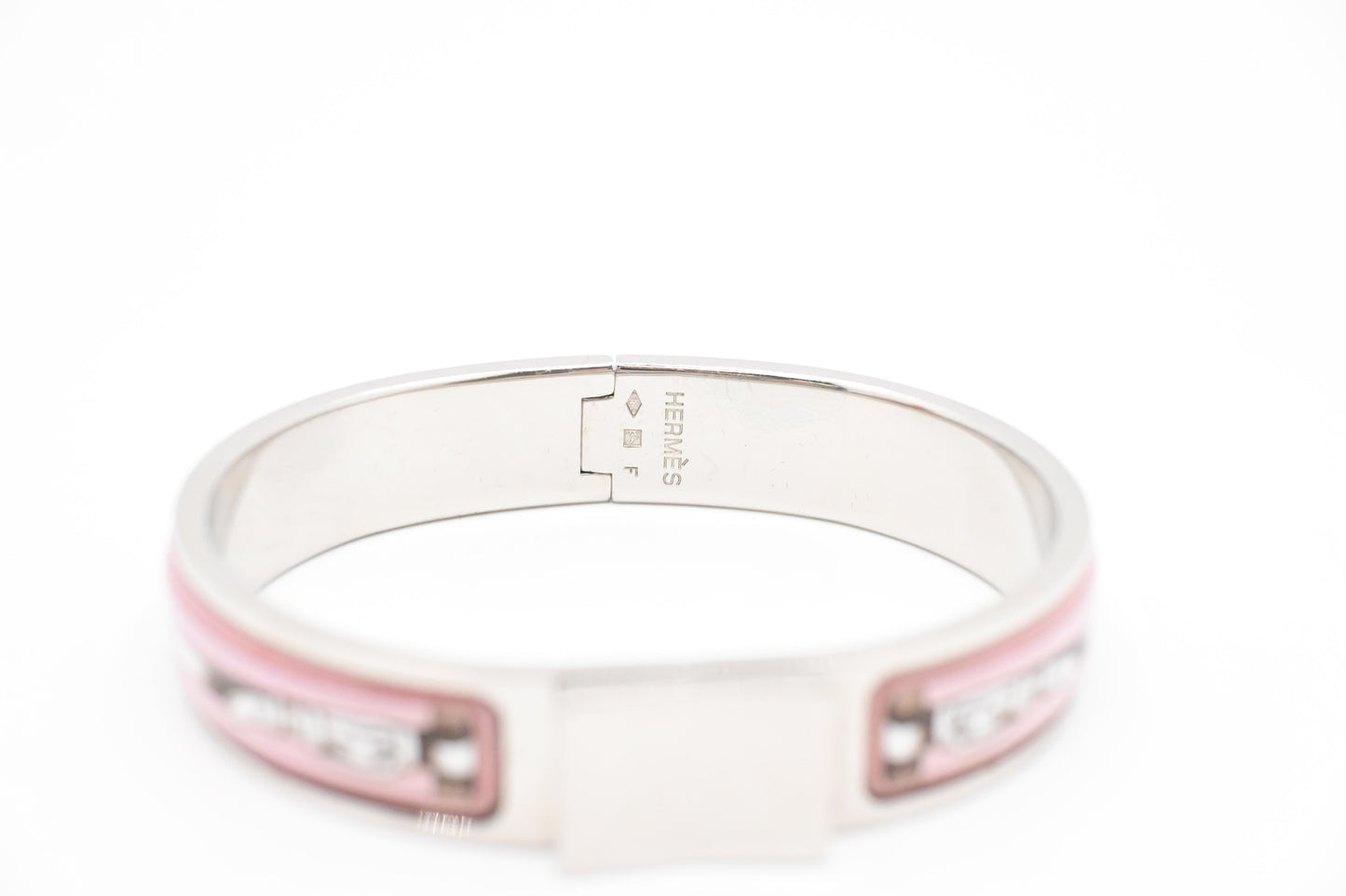 Hermes Clic Clac Bracelet in Pink